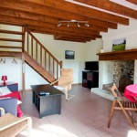 Gite Lily Bedroom. Holiday rental accommodation Normandy. France.
